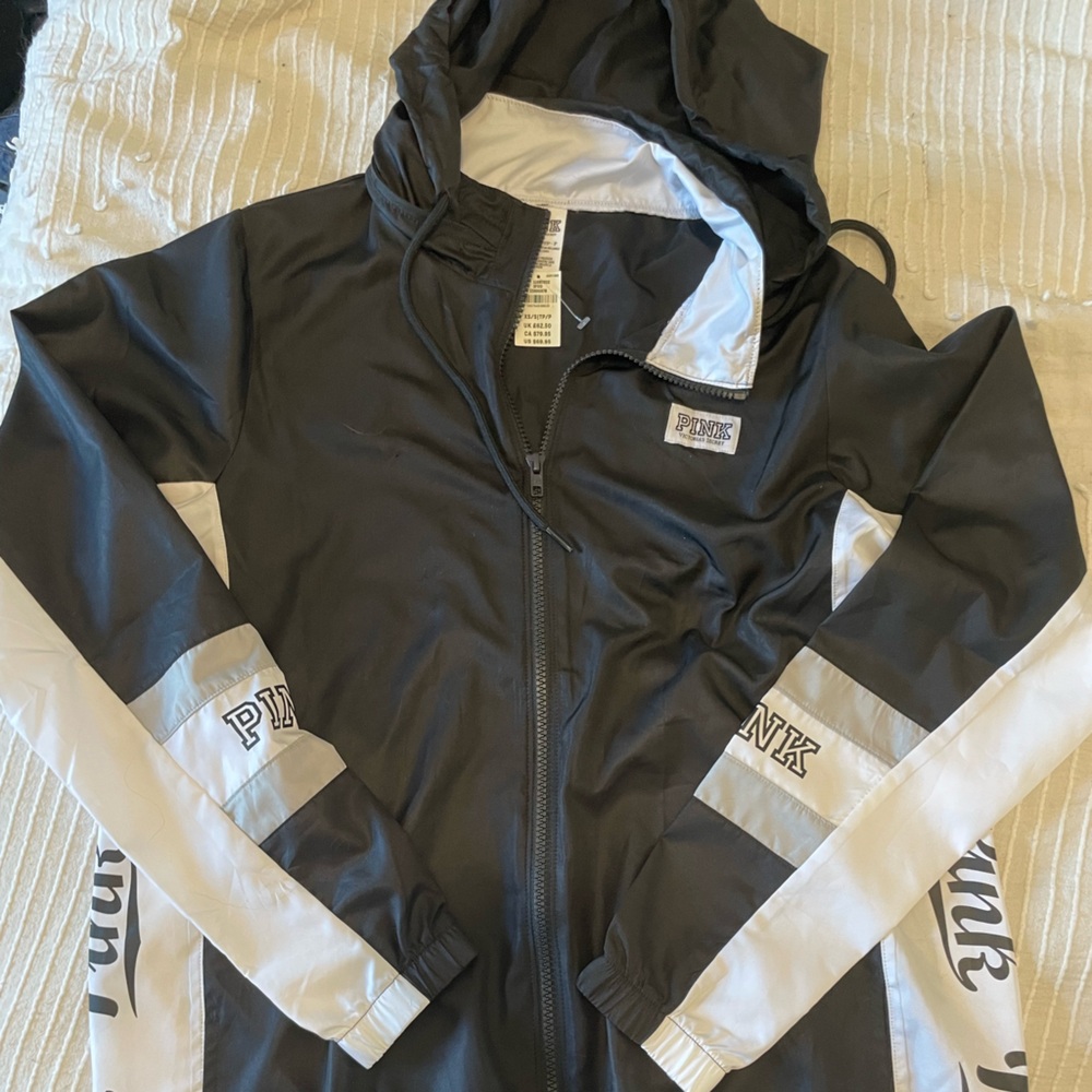 PINK Windbreaker Anorak Jacket